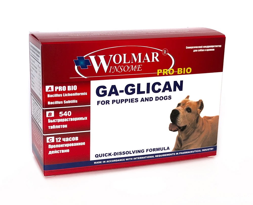 WOLMAR WINSOME® PRO BIO GA-GLICAN -540 таблеток