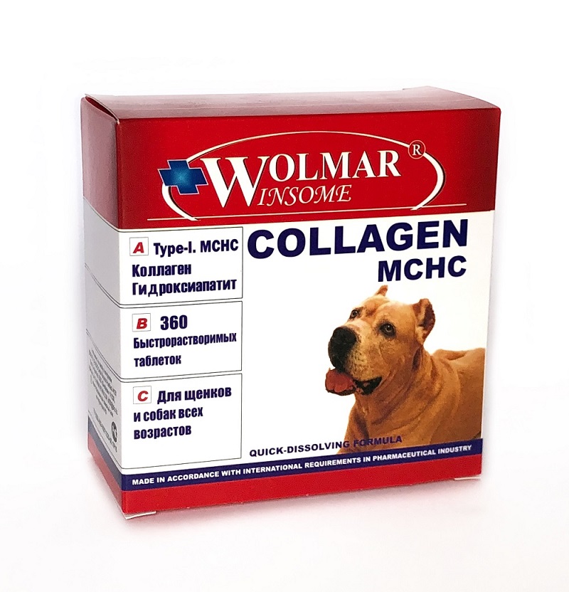 WOLMAR WINSOME® COLLAGEN MCHC – 360 таблеток