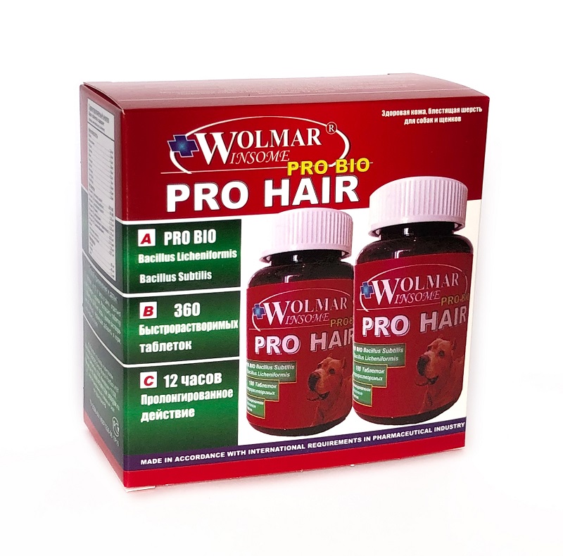 WOLMAR WINSOME® PRO BIO PRO HAIR -360 таблеток