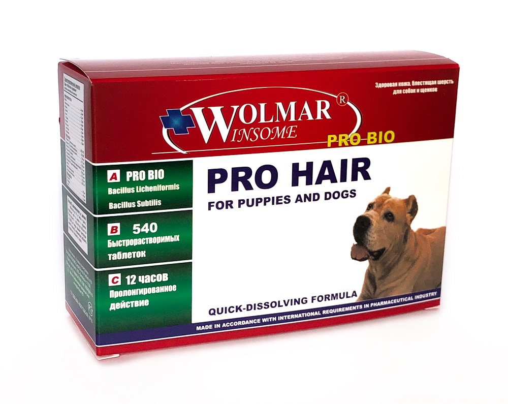 WOLMAR WINSOME® PRO BIO PRO HAIR -540 таблеток