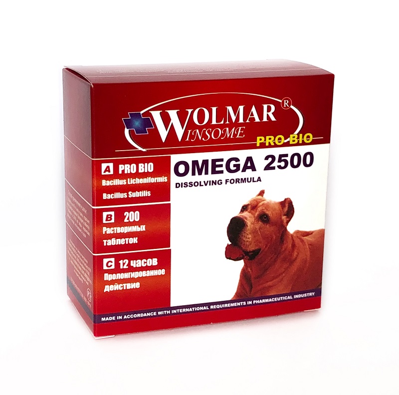WOLMAR WINSOME® PRO BIO OMEGA 2500 -200 таблеток