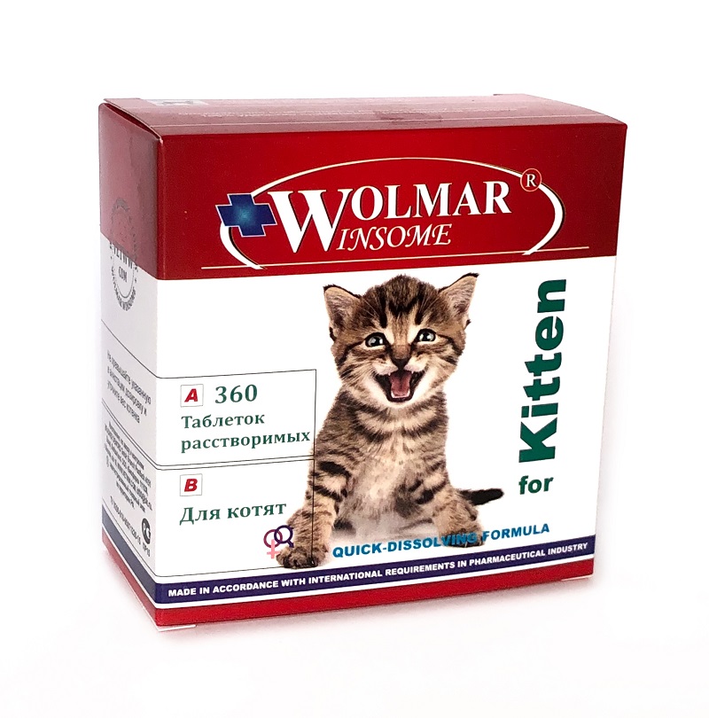 WOLMAR WINSOME for KITTEN – 360 таблеток