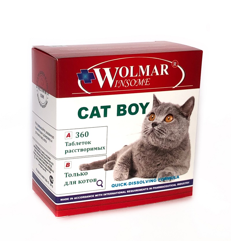 WOLMAR WINSOME® CAT BOY – 360 таблеток